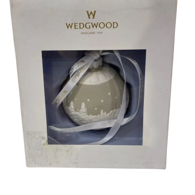 Wedgwood Jasperware Christmas Ball Ornament