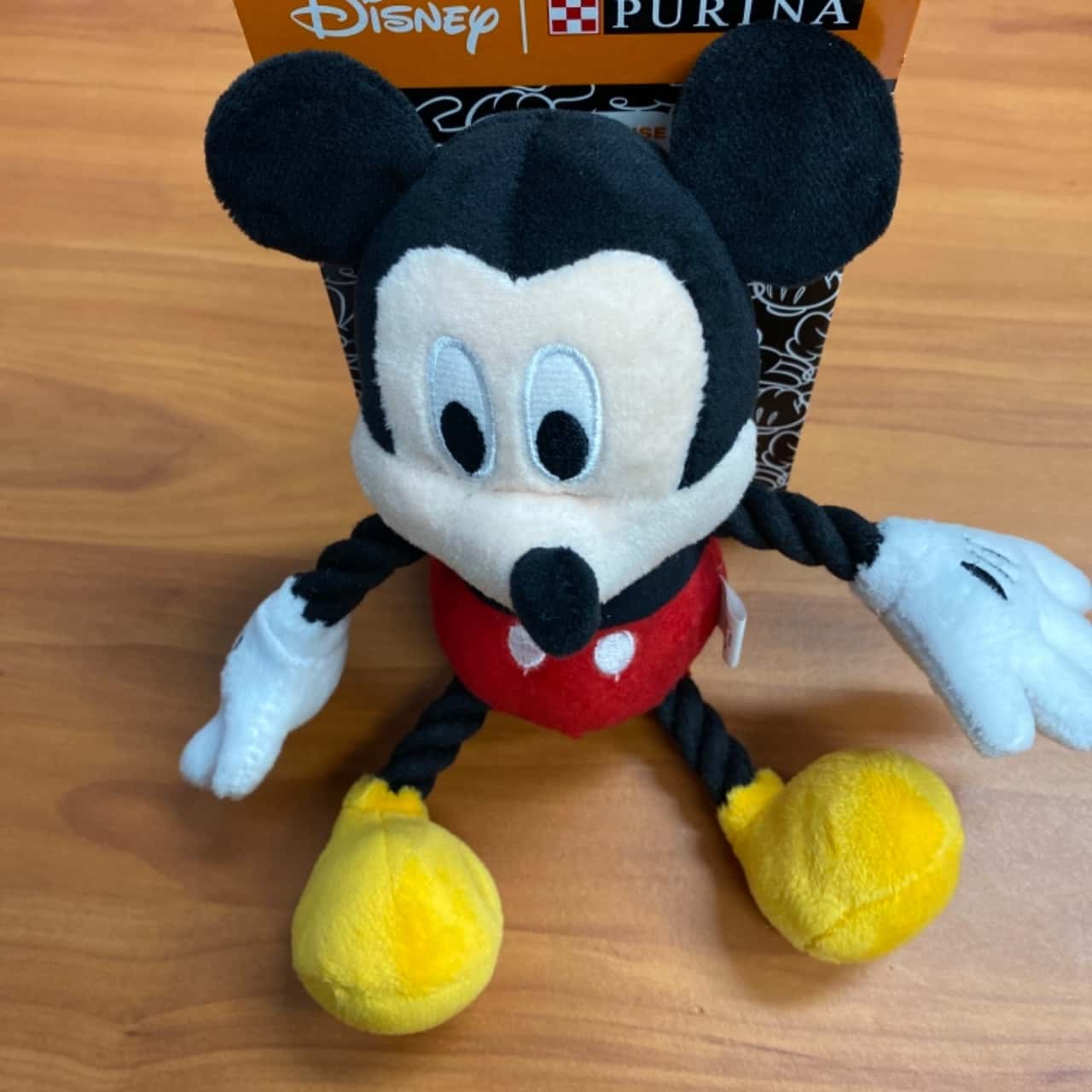 mickey mouse dog toy