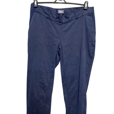 Sussan Womens  Size 10 Straight Leg Pants Navy Blue 