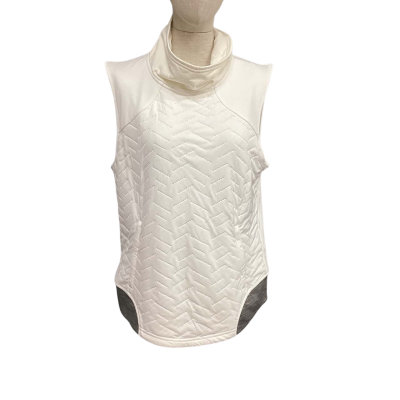 Under Armour Womens  Size L Sleeveless Sports Sweater White 