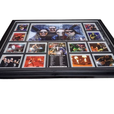 FRAMED MATALLIC WORLD TOUR LIMITED EDITION 