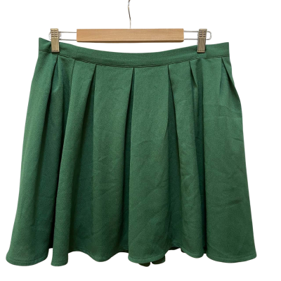 Princess Highway Womens  Size 14 Midi Skirt Green 