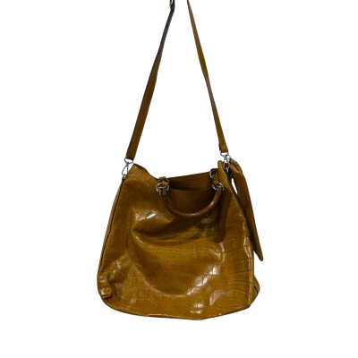  Womens Shoulder Bag Brown / Burnt Orange 