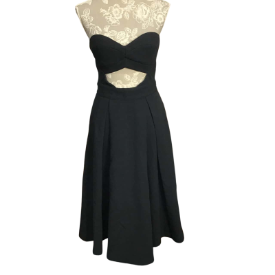 Slide Show Womens  Size 12 Strapless Cut Out Formal Dress  