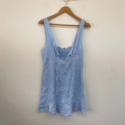 Sass Blue Sleeveless Mini Dress  Size 10 