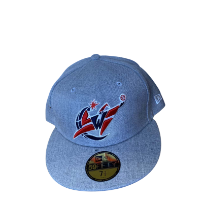 New Era NBA Mens Hat Size 7.5 Grey 