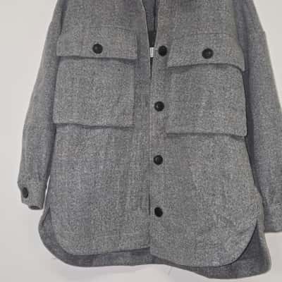 Decjuba Womens  Size M Grey Jacket