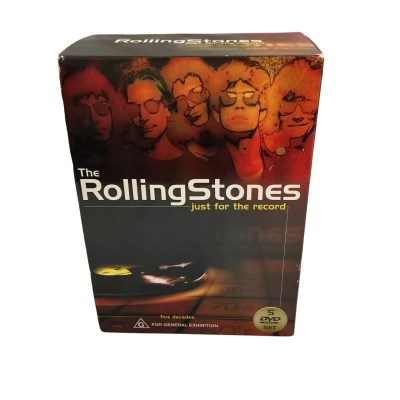The Rolling Stones ‘Just for the Record’ dvd set of 5