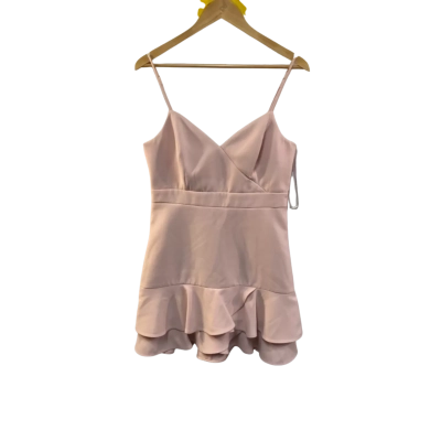 BNWT Forever New Womens  Size 12 Mini Dress Nude RRP $149.99