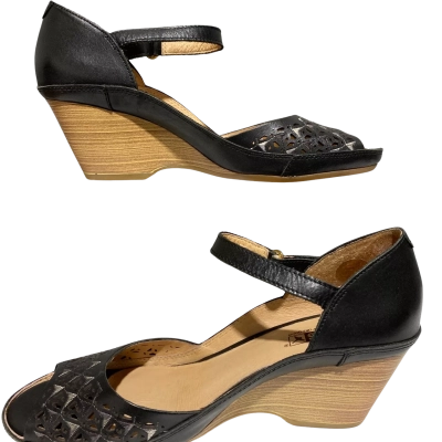 Pikolinos Naturally Good Womens  Size 41 Sandals / Wedges Black Shoes 