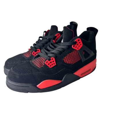 Nike Air Jordan "Jordan 4s Retro Red Thunder" Mens Size US 9