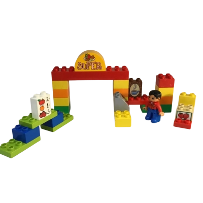 Lego Duplo 6137 Incomplete My First Supermarket