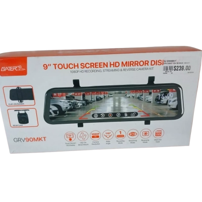 9" Touch Screen HD Mirror Display