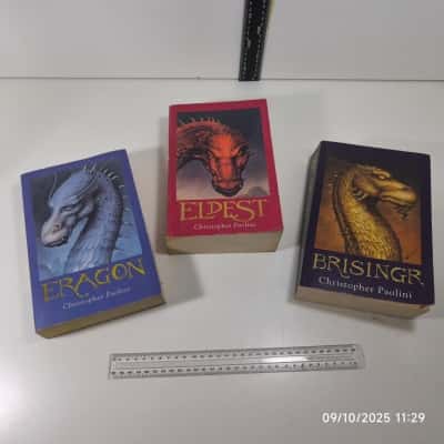 Christopher Paolini Book Trio Bundle PreOwned 