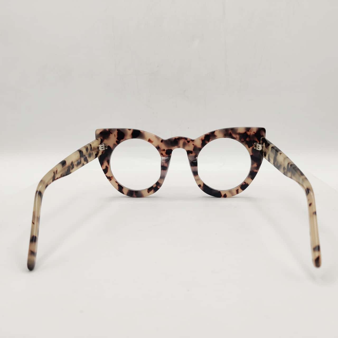 Zeelool Vintage Geometric Glasses Frame - Clear Non-Prescription Lens For Women ZJGP909372