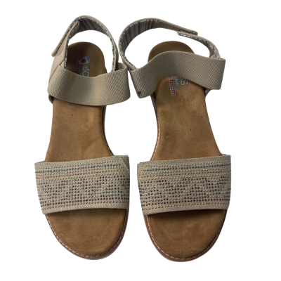 Bobs from Skechers Womens  Size 40 Beige sandals 
