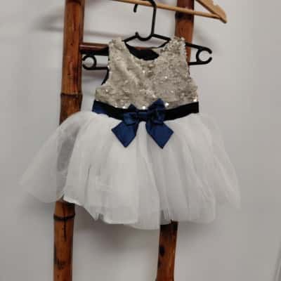 Minihana Girls Sequin Dress Size 0 (6-12 Months) BNWT