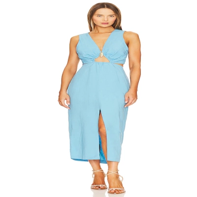 VIX Paula hermanny blue dress size 36/2