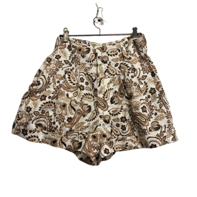Seed Heritage, Womens, Size 8, nude colored patterned shorts with pockets