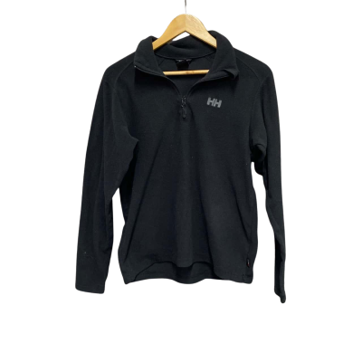 Helly Hansen Womens  Size S Quarter Zip Jumper Black  