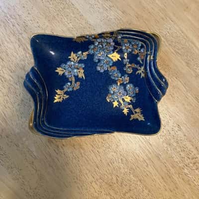 Royal Winton Grimwades Blue Floral serving dish 