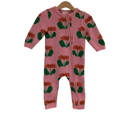Gorman PlayGround Flower Jump Suit.   Size 6-12m Bib 