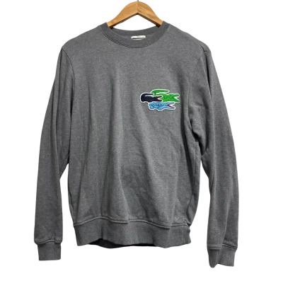 Lacoste, Unisex, Size S, grey jumper