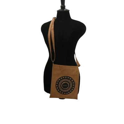 Mimco Womens Cross Body Bag Brown 