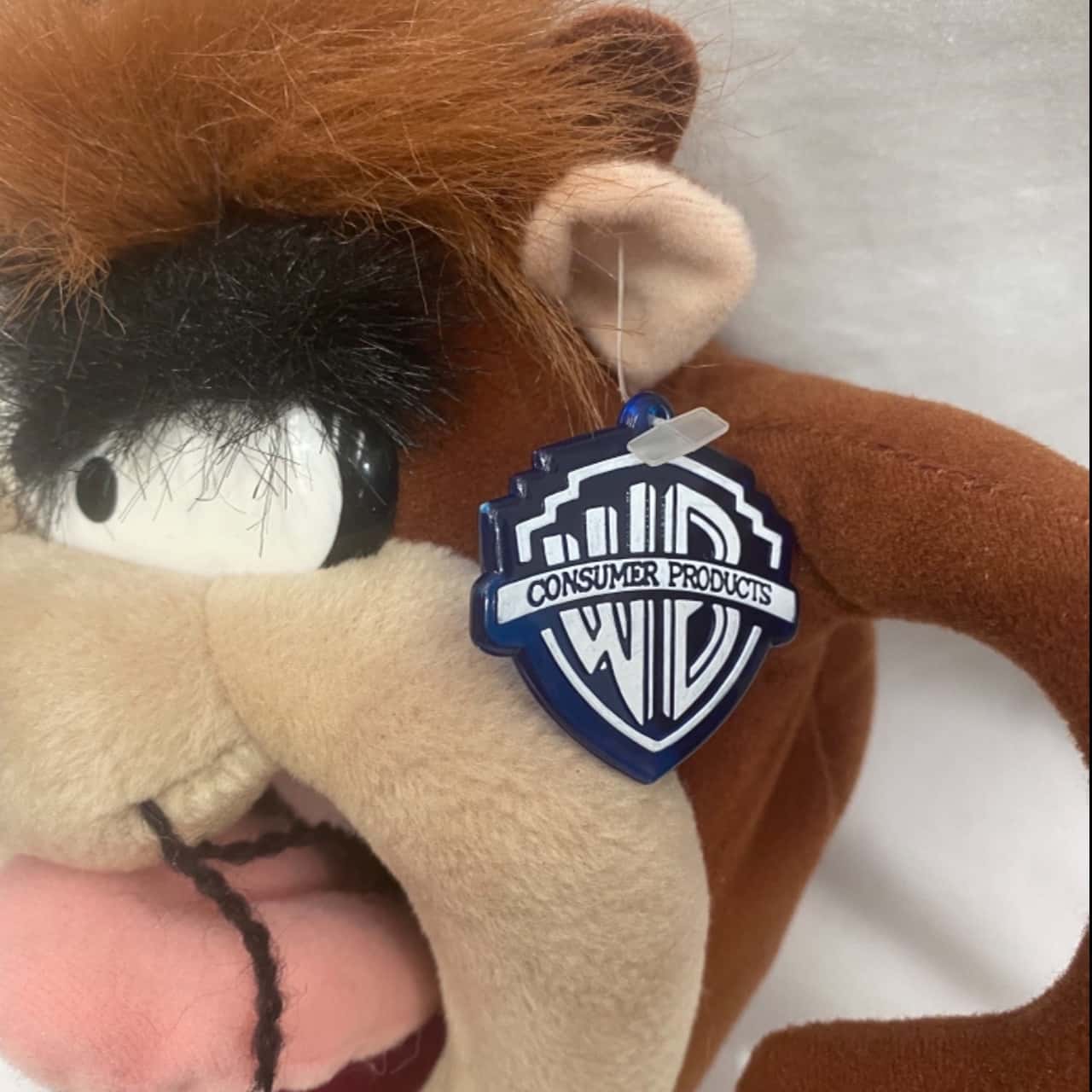 Mens Vintage Retro 1997 Looney Tunes Tasmanian Tassie Devil Novelty Tie