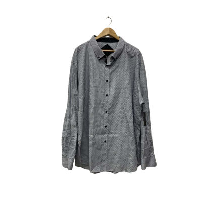 Tarocash Kelman Geo Print Shirt   Size XXXXXL Blue 