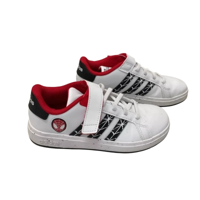 Kids Adidas Size 12 Spider-Man Black  / Red / White 
