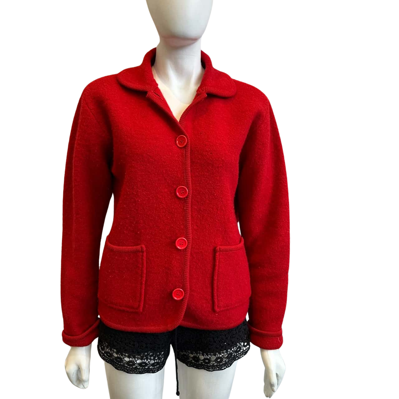 登場! Marco Jacket Winter Wool Pure Vintage S Size Women's Polo ジャケット・アウター
