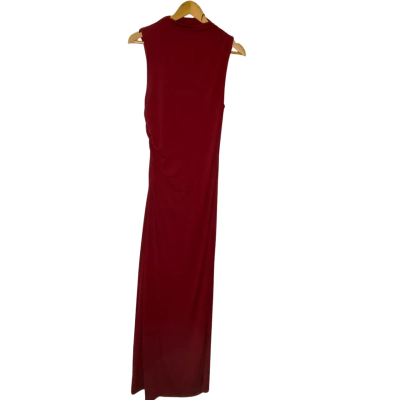 Perfect Stranger Womens  Size 16 Maxi Dress Red 