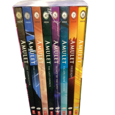 Amulet 8 Book Collection by Kazu Kibuishi