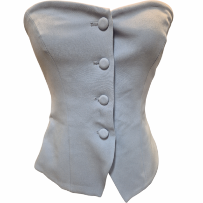Perfect Stranger Womens  Size 10 Sleeveless Top baby Blue 