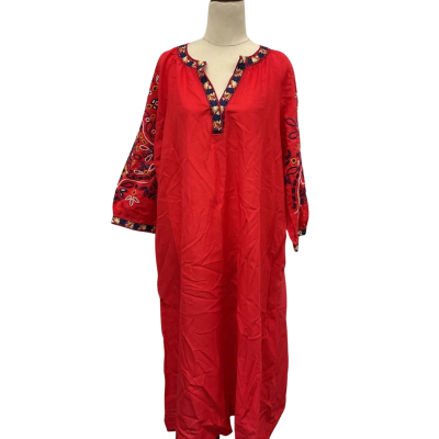 Blue Illusion Women’s size L “Poppy” Linen Dress 