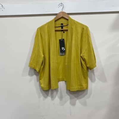 Taking Shape Womens  Size 18 Cardigan Mustard 