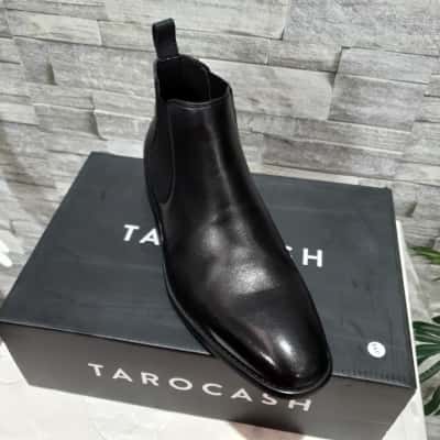 Tarocash Mens  Size 10 Boots Black  brand new in box