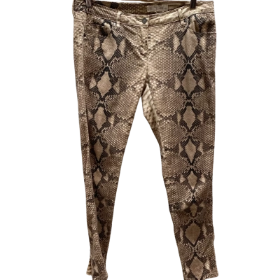 Sass & Bide Womens  Size 30 Brown Animal print Pants
