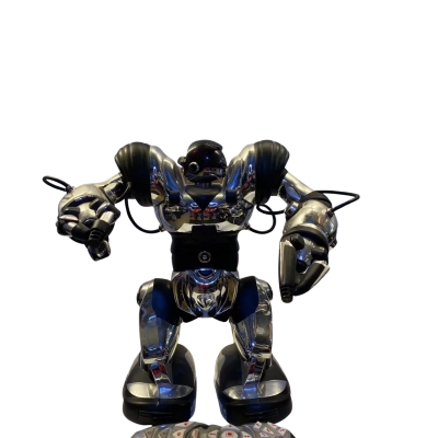 2004 WOWWEE ROBOSAPIEN Chrome Silver Robot