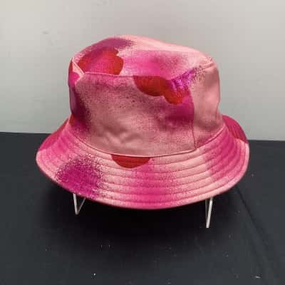 Gorman Womens  Size One Size Bucket Hat Multicoloured / Pattern / Pink  with glitter 