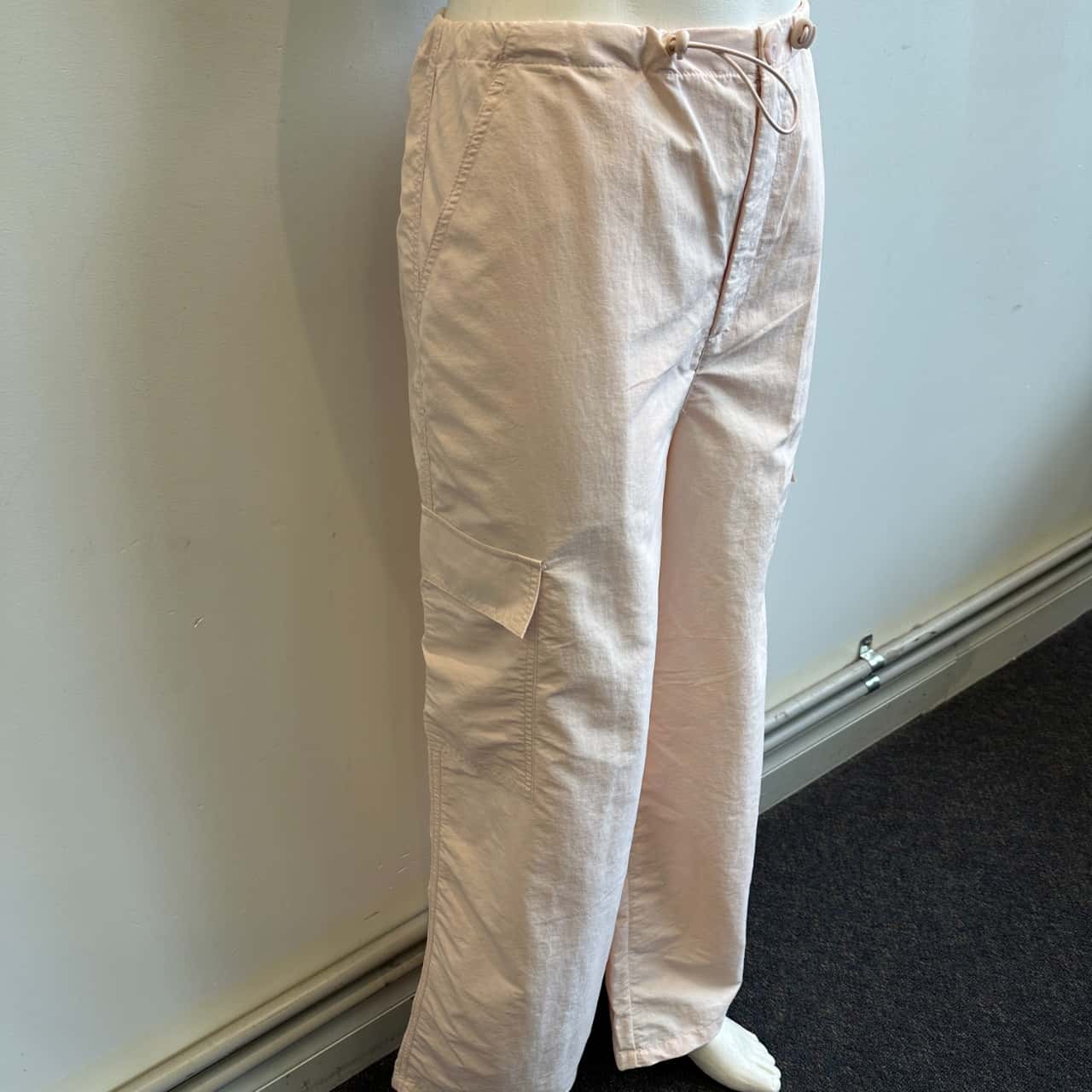 BNWT Sportsgirl Women's Size 12 Cargo Pant Baby Pink
