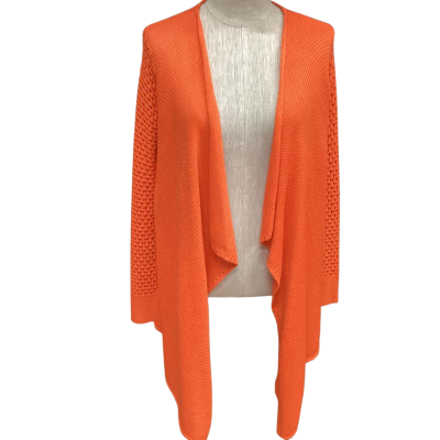  FARM  Size Petite Cardigan Orange 