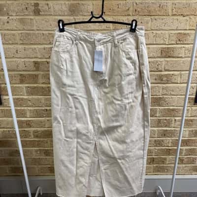 Charcoal Womens  drew midi skirt Size 16 