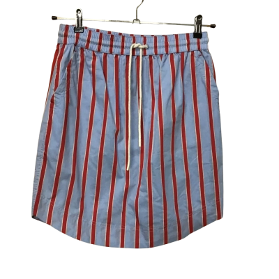  Foxwood Leisure Fit Womens  Size 8 Blue & Red Stripe Strike Skirt