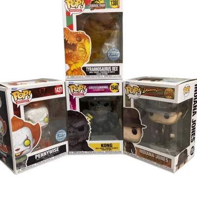 Funko Pop! Movies Collection -Bundle of 4 boxed figures