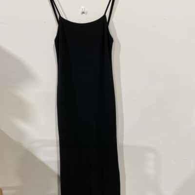 Jagger & Stone Maxi Slip Dress Womens  Size 12 Black  