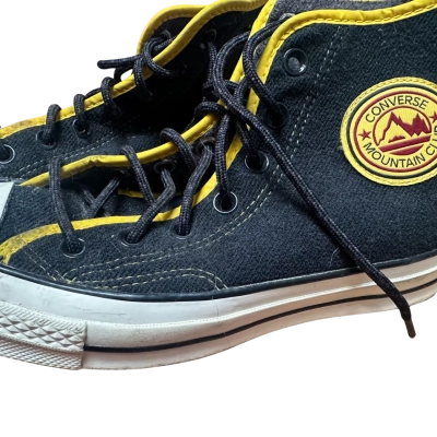 Converse Men's 5, woman's 7,  Size 37.5 Boots Black  / Yellow 