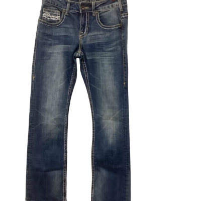 Cowgirl Tuff Womens  Size 27 Bootcut Jeans Blue 