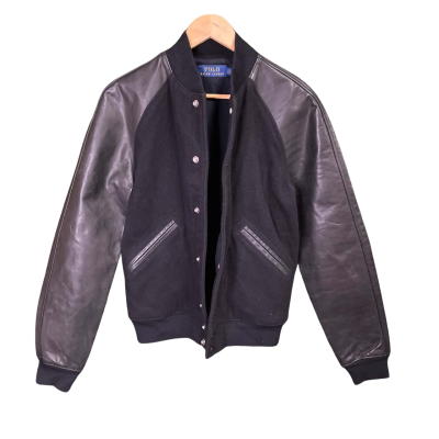 Polo Ralph Lauren Mens  Size S Bomber Black  